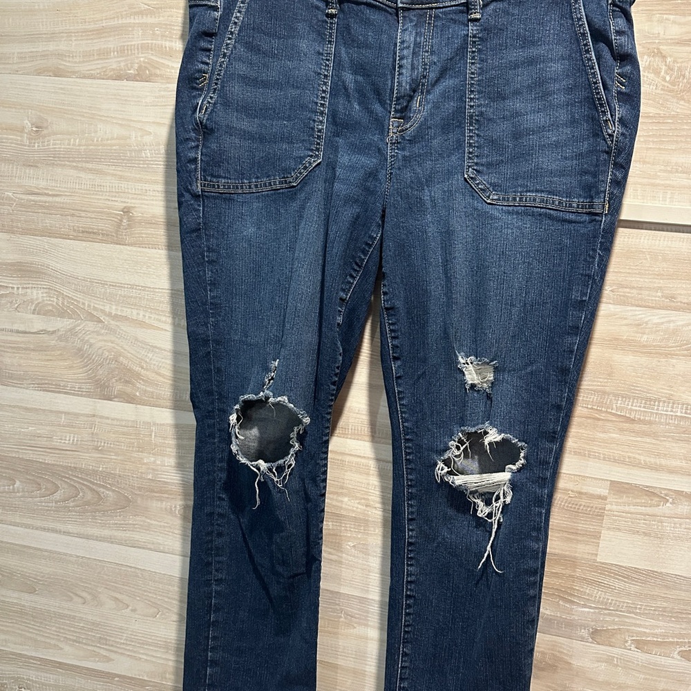 Torrid Distressed Blue Jeans for Women